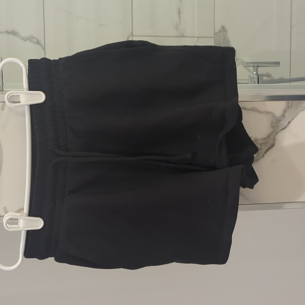 Zara Women's Black Drawstring Sweatshirts Sz S